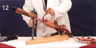 How to carve serrano ham